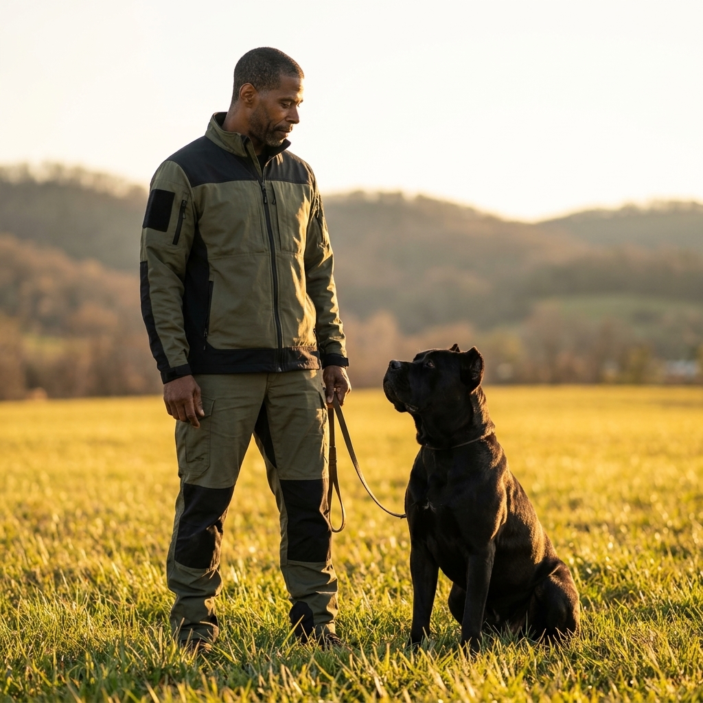 Corso Chris training a Cane Corso